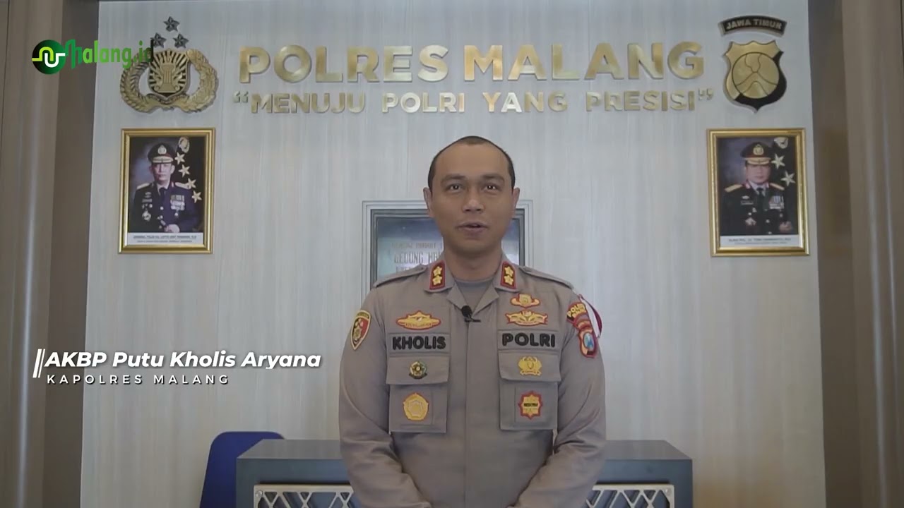 Greeting Kapolres Malang AKBP Putu Kholis Aryana Lomba Video Pendek ...