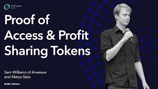 Proof of Access \u0026 Profit Sharing Tokens, with Sam of Arweave