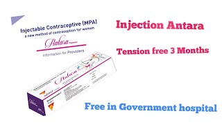 Injectable Contraceptive .. Inj Antara