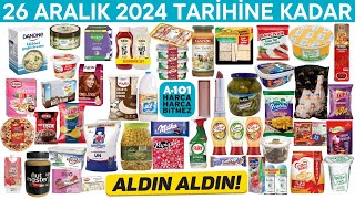 A101 GIDA TEMİZLİK İNDİRİMLERİ | 26 ARALIK 2024'E KADAR | A101 AKTÜEL ÜRÜNLER | BU HAFTA A101