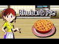 Sara's Cooking Class: Rhubarb Pie