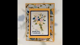 Wildflower Birthday Specialty Designer Series Paper Joy Fold Card