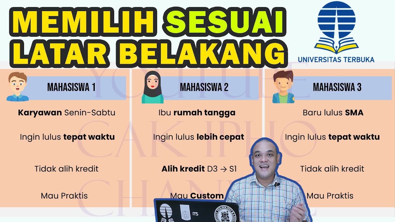 MEMILIH SISTEM KULIAH DI UNIVERSITAS TERBUKA YANG SESUAI DENGAN LATAR ...