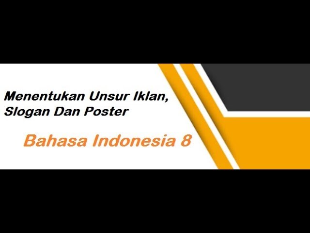 Ciri Teks Iklan Slogan Dan Poster 2021