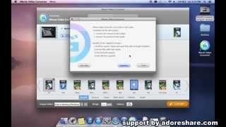 How to Convert .Mov videos to HD .Mp4 on Mac free with Adoreshare iMovie Video Converter