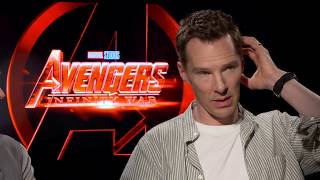 Avengers Infinite War - Itw Benedict Cumberbatch and Tom Holland (CamA) (official video)
