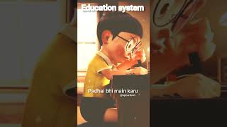 Indian education system 🤔 Nobita sad status 😭|| @opcartoon #shorts #ytshorts #sad #funny