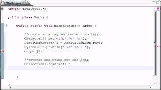 Intermediate Java Tutorial 10 Methods reverse and copy