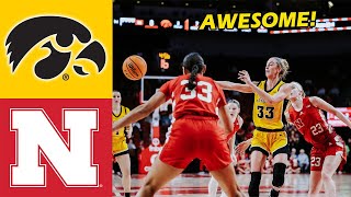 Iowa Hawkeyes vs Nebraska Huskers Women's Basketball 2025