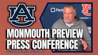 Bruce Pearl Previews Auburn Basketball vs Monmouth | FULL PRESS CONFERENCE