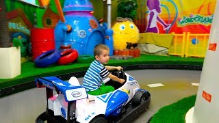 Kids Riding Cars - Wonderland Family's Indoor Amusement Park