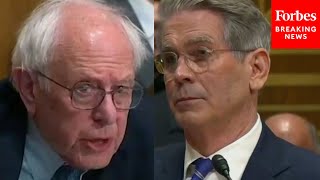 Scott Bessent Brings Up George Soros When Bernie Sanders Asks Him If U.S. Is Becoming An 'Oligarchy'