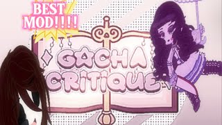 I reviewed Gacha Critique!!!! (New favorite gacha mod!?!?!?)