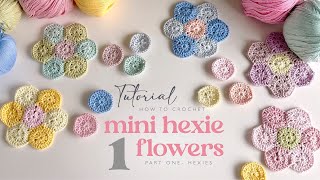 Tutorial | Hexie Flowers 1 - Mini Hexies