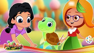 ടീച്ചറും ആമകുഞ്ഞനും  | Malayalam Animated Fun Cartoons | Fruitopia Malayalam Kids World