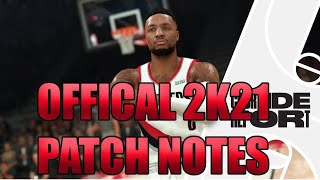 NBA 2K21 OFFICAL PATCH 1 THE ACTUAL PATCH NOTES FADEAWAYS, DRIBBLING, PRO STICK AND MORE ETC...