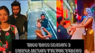 BIGG BOSS SEASON 3 SURYA MENON  TIK TOK VIDEOS // MINE_ART