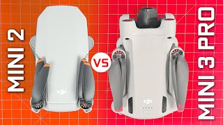 Best Mini 4k Drone - DJI Mini 3 Pro vs DJI Mini 2