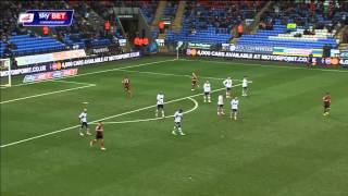 Amazing goal | Lewis Grabban's pile-driver against Bolton Wanderers