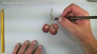 How to Draw with Colored Pencils - Cherries Excerpts
