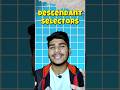 Descendant Selector in CSS | CSS Tutorials for Beginners | #html #css #webdevelopment #javascript