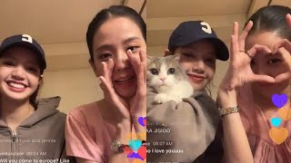 Full Video Blackpink Jisoo And Lisa Weverse Live Today 220808 ❤❤🔥🔥