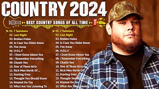 Country Music Playlist 2024 - Luke Combs, Luke Bryan, Chris Stapleton, Morgan Wallen, Thomas Rhett