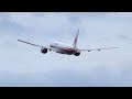 malaysian airlines boeing 777 200er loud rolls royce takeoff