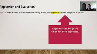 Explaining Performance Standards for Task 1