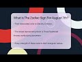 what is the zodiac sign for august 7th astrology awakening