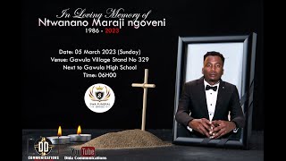 FUNERAL SERVICE OF NTWANANO MARAJI NGOVENI