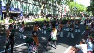 真岡☆花舞嬉　～2012スーパーよさこい・２日目(表参道アベニュー)