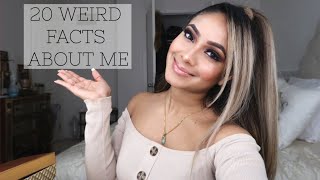 20 WEIRD FACTS ABOUT ME | ALLURE BY HAMSHA