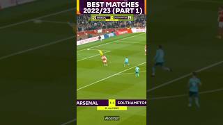 Arsenal vs Southampton (3-3) | Martinelli, Odegaard, Saka | Arsenal best comebacks season 2022/23