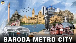 Vadodara City Part 2 | Baroda City | Pm Modi | Views \u0026 Facts About Vadodara City | Gift City