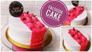 Falooda cake | how to make falooda cake | malayalam | michiskitchen