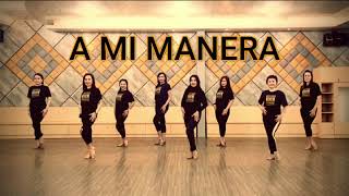 A MI MANERA line dance demo sanggar TnL