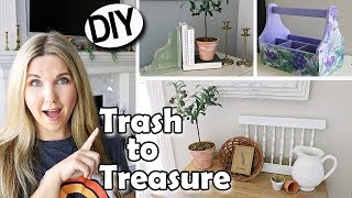 Trash to Treasure ⭐ Thrift Store Makeover DIY - Glamsocket GIVEAWAY!