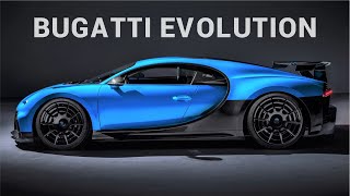 Bugatti Automobiles Evolution 1924 - 2022