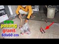 how to install granite 60x60 use tile leveling / granite leveler