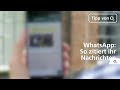 WhatsApp: So zitiert ihr im Chat alte Nachrichten