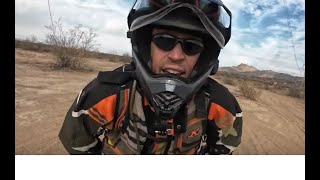 Adventure Motorcycle: Raw Estrella Mountains - KTM 790 Adventure R DJI Osmo 4 Cam!