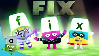 Alphablocks - X is for Fixing Things! | Learn to Read | Phonics for Kids | Learning Blocks