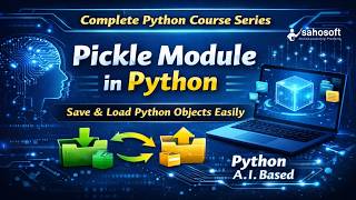 Pickle Module in Python 🔥 | Save & Load Python Objects Easily