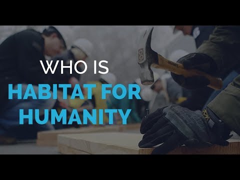 Who is the creator of Habitat for Humanity?