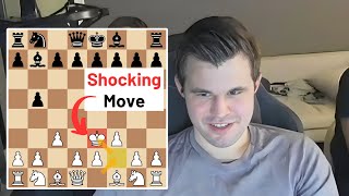 Magnus Carlsen Shocks the Chess World with This Opening!