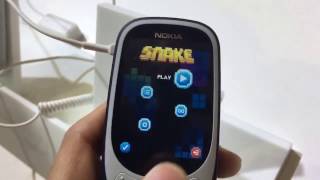 Playing the SNAKE on the new NOKIA 3310