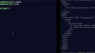 Templating HTML Emails with Node.js