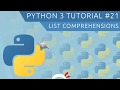 Python 3 Tutorial for Beginners #21 - List Comprehensions