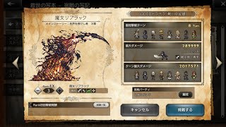 【オクトラ大陸の覇者ver2.11.10】宿敵の写記　魔女リブラックEX3　8ターン